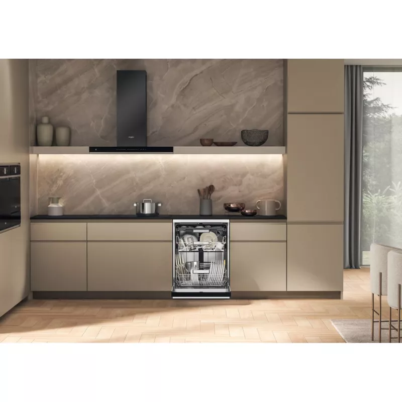 Whirlpool W7F HS51 Brīvi stāvoša 15 galda trauku komplekti B