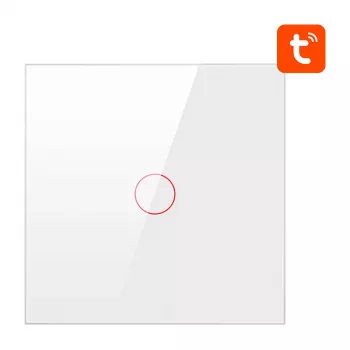 Viedais gaismas slēdzis ZigBee Avatto ZTS02-EU-W1 1 veida TUYA (balts)