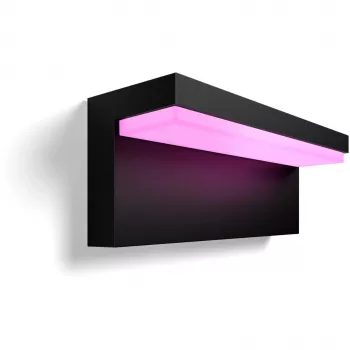 Philips Hue Nyro balta un vēsi balta āra gaisma 1000 lm, melna