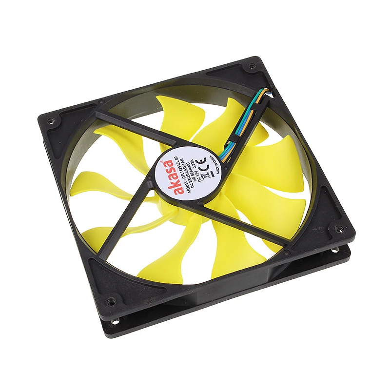 Akasa Viper PWM ventilators, dzeltens - 140 mm