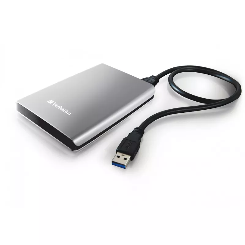 Verbatim Store 'n' Go USB 3.0 pārnēsājamais cietais disks 2 TB sudraba