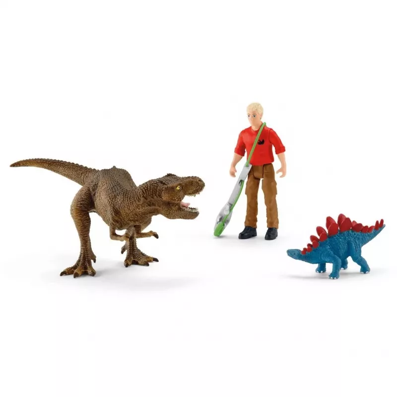 Schleich Dinosaurs 41465 Tyrannosaurus Rex uzbrukums