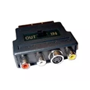 Adapter EURO/SVHS-3RCA (CHINCH)