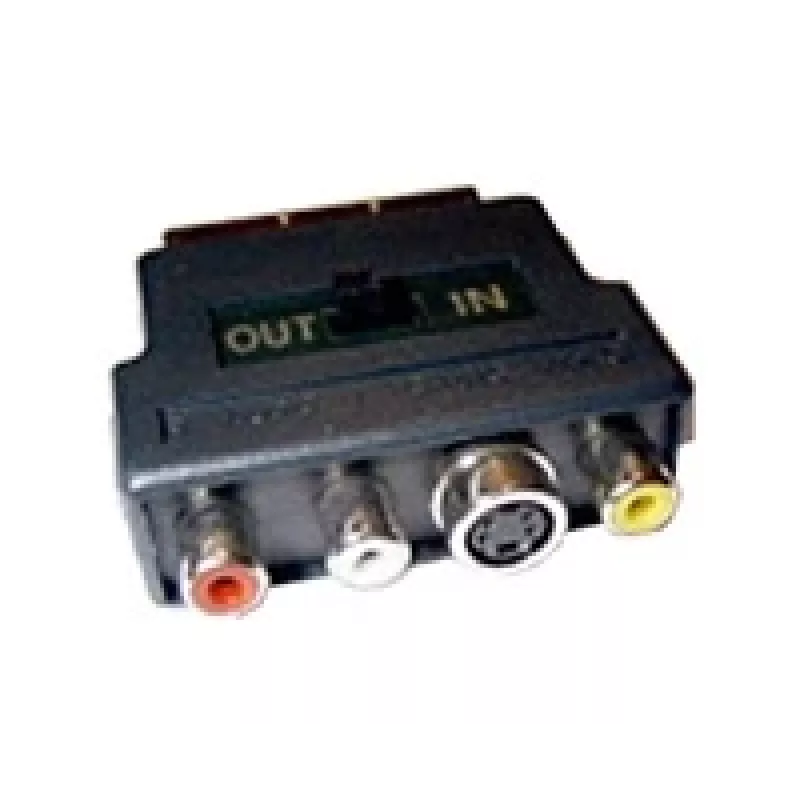 Adapter EURO/SVHS-3RCA (CHINCH)