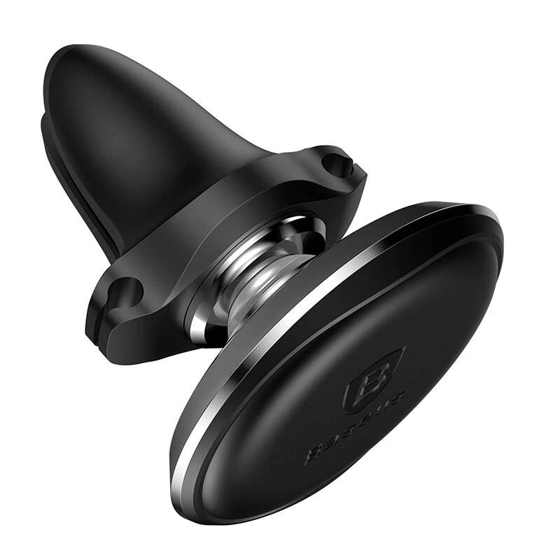 Magnētiskais automašīnas tālruņa turētājs Baseus Air Vent (melns)