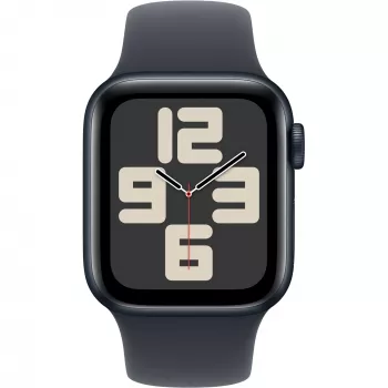 APPLE Watch SE GPS + Cellular 40 mm Midnight alumīnija korpuss ar Midnight sporta siksnu — S/M