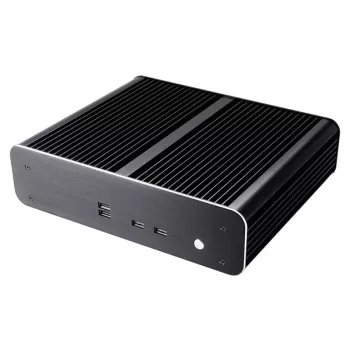 Akasa Euler TX Plus Intel LGA1700 Alu bezventilatora plāns mini-ITX korpuss - šasijas korpuss