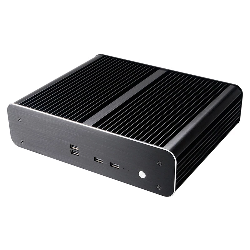 Akasa Euler TX Plus Intel LGA1700 Alu bezventilatora plāns mini-ITX korpuss - šasijas korpuss