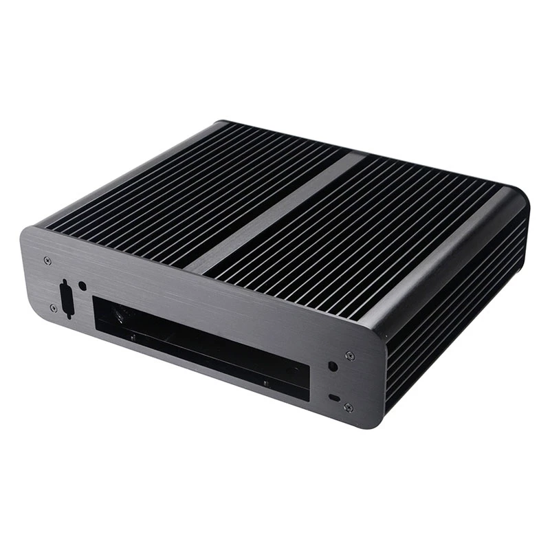 Akasa Euler TX Plus Intel LGA1700 Alu bezventilatora plāns mini-ITX korpuss - šasijas korpuss
