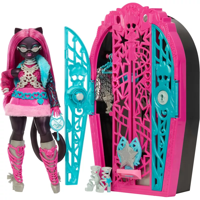 Lelle Monster High Catty Melns