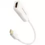 AXAGON RVDM-HI14NW - 0,15 m - Mini DisplayPort - HDMI - Vīr. - Siev. - taisns