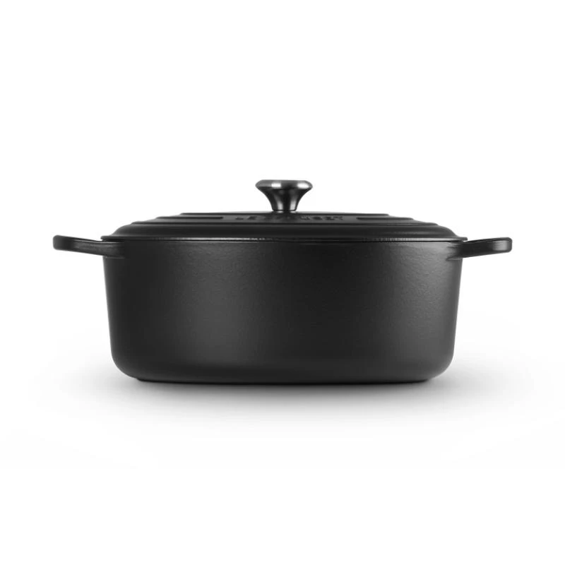 Le Creuset Signature cepešpanna ovāla 35 cm melna (21178350000430)