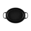 Le Creuset Signature cepešpanna ovāla 35 cm melna (21178350000430)