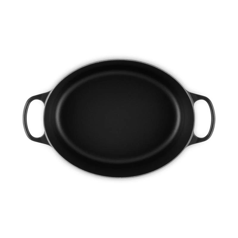 Le Creuset Signature cepešpanna ovāla 35 cm melna (21178350000430)