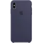 Apple Silikona maciņš iPhone XS Max Midnight Blue