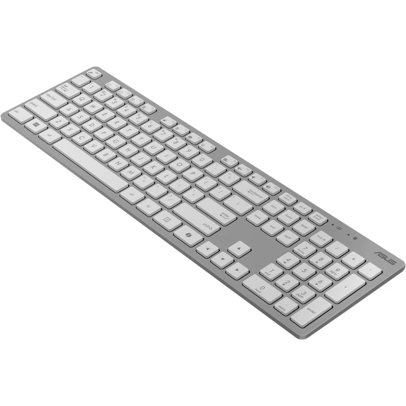 ASUS W5000 bezvadu tastatūras un peles komplekts, balts