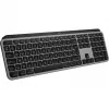Logitech Master Series MX Keys S for Mac - tastatūra - pilna izmēra - fona apgaismojums - bezvadu - Bluetooth LE - AZERTY - franču - Space-Grey (920-011625)