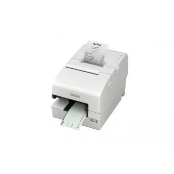 Epson TM-H6000VI, griezējs, USB, RS232, Ethernet, OPOS, balts daudzfunkciju printeris, termodruka, punktmatricas druka, 7 punkti/mm (180 dpi), maksimālais datu nesēja platums: 80 mm, ruļļa diametrs