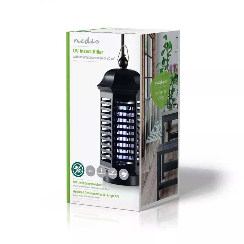 Nedis INKI110CBK4 kukaiņu slazds Mosquito trap melns