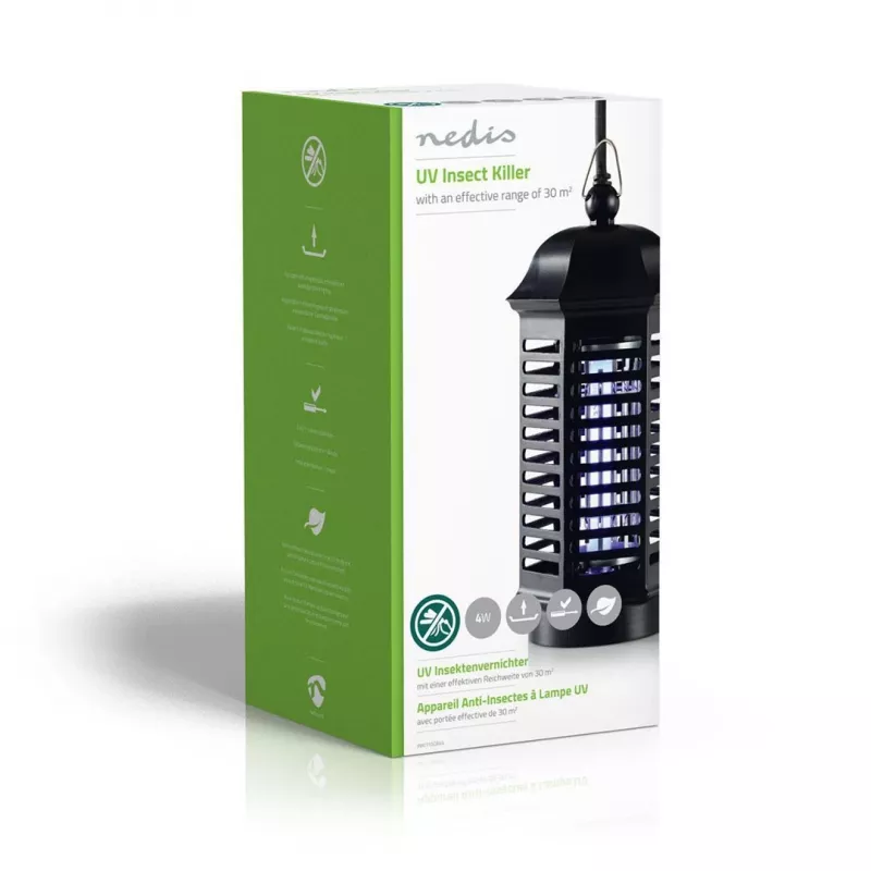Nedis INKI110CBK4 kukaiņu slazds Mosquito trap melns