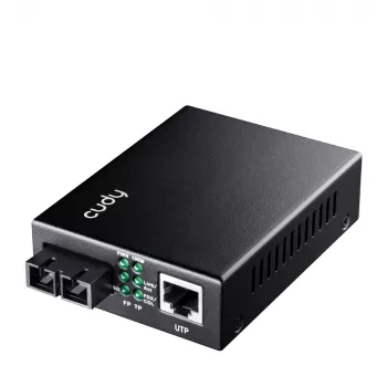 Cudy MC100MA-2 tīkla datu nesēja pārveidotājs 1000 Mbit/s 1310 nm daudzmodu melns