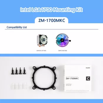 Zalman ZM-1700MKC - Uzlabošanas komplekts procesora dzesētājam - (priekš: LGA1200, LGA1700)