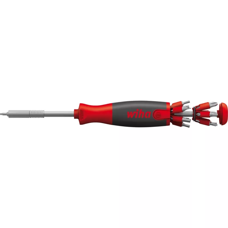 Wiha SB 3803-04021 LiftUp 26one® EU elektronika un precīzijas mehānika, Darbnīca, VDE bitu skrūvgriezis 1/4 (6,3 mm) (43895)
