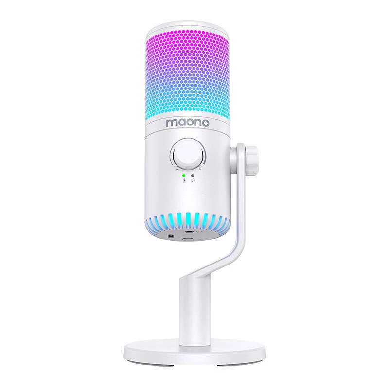 Spēļu mikrofons Maono DM30RGB (balts)