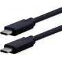 ROLINE - USB kabelis - 24 kontaktu USB-C (vīr.) uz 24 kontaktu USB-C (vīr.) - USB 3.2 - 48 V - 5 A - 1,5 m - USB barošanas avots (240 W) - Melns (11.02.9077)