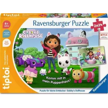 tiptoi Puzzle for young explorers: Gabby's Dollhouse