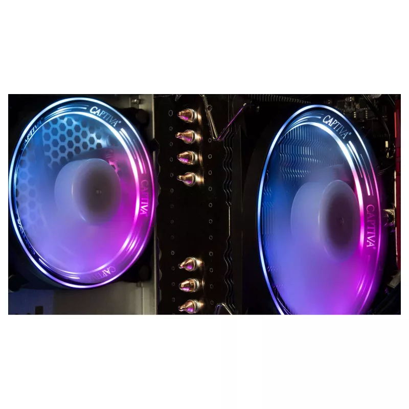 Captiva Advanced Gaming PC R92-707 AMD Ryzen 5 5500, 16GB RAM, 500GB SSD, GeForce RTX 5060 (8GB GDDR7), bez OS