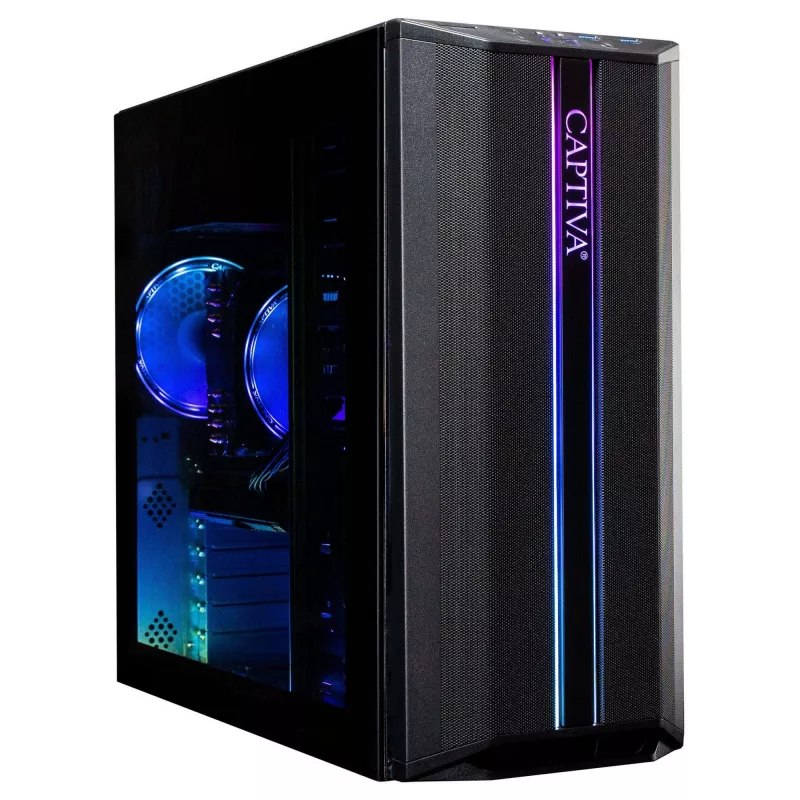 Captiva Advanced Gaming PC R92-707 AMD Ryzen 5 5500, 16GB RAM, 500GB SSD, GeForce RTX 5060 (8GB GDDR7), bez OS