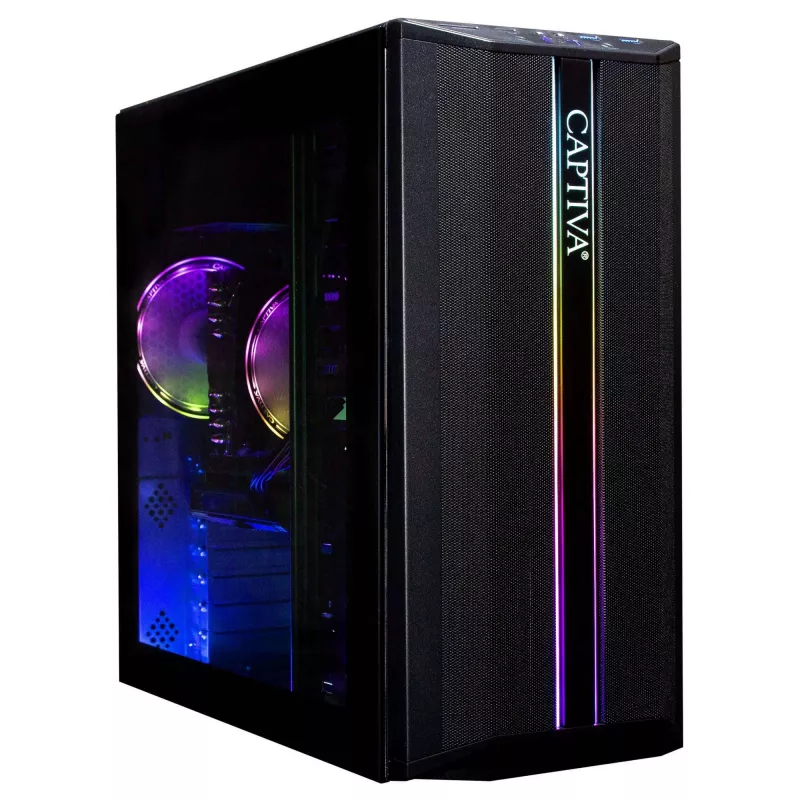 Captiva Advanced Gaming PC R92-707 AMD Ryzen 5 5500, 16GB RAM, 500GB SSD, GeForce RTX 5060 (8GB GDDR7), bez OS