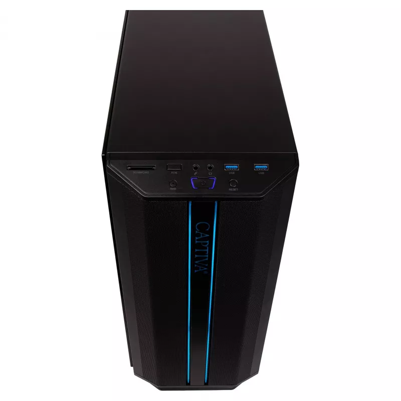 Captiva Advanced Gaming R98-206 galddators AMD Ryzen 7 5700X, 32GB RAM, 1TB M.2 SSD, Nvidia GeForce RTX 5060, Wi-Fi 6, Windows 11 (98206)