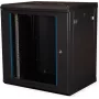 VALUE 19-collu sienas skapis 600x450mm melns komplekts - WandEnclosure (26.99.0825)
