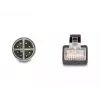 DeLOCK 60077 kabeļa adapteris M12 RJ-45 melns - tirkīzzaļš (60077)