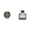 DeLOCK 60077 kabeļa adapteris M12 RJ-45 melns - tirkīzzaļš (60077)