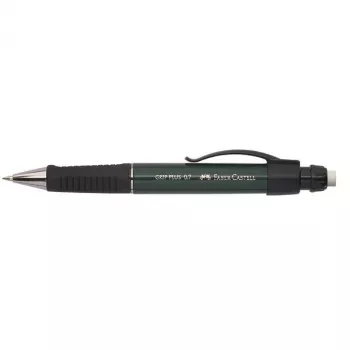 FABER-CASTELL Mehāniskais zīmulis Grip Plus 0.7mm met.zaļš