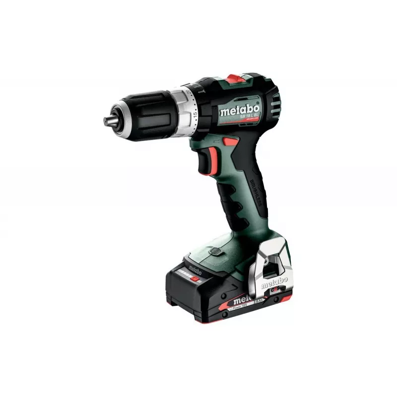 Metabo SB 18 L BL 1700 RPM bezatslēgas 1,3 kg Melns, Zaļš, Sarkans, Sudrabains