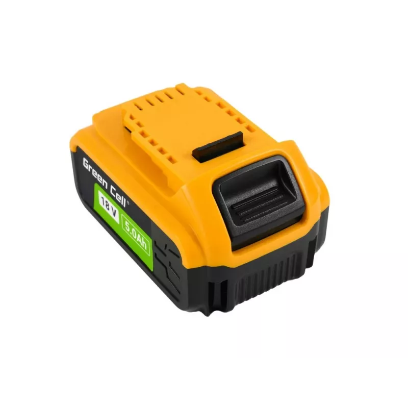 Green Cell akumulators DeWalt XR 18V 5Ah elektroinstrumentu akumulatoram DCB184
