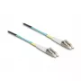 Delock LWL kabelis LC Duplex uz LC Duplex daudzmodu OM3 25 m