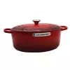 Le Creuset Signature cepešpanna ovāla 35 cm ķiršu sarkana (21178350602430)