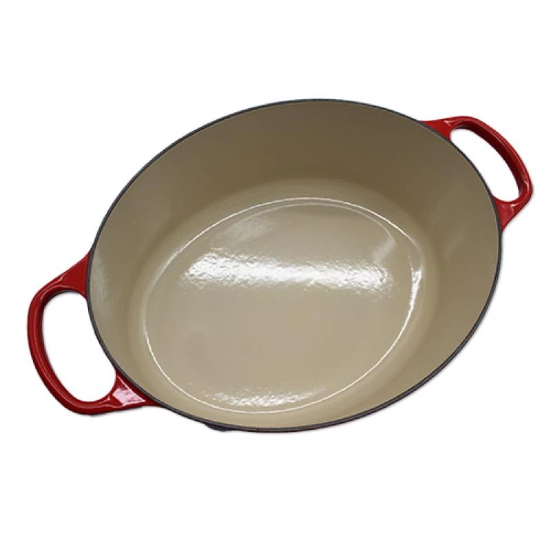 Le Creuset Signature cepešpanna ovāla 35 cm ķiršu sarkana (21178350602430)
