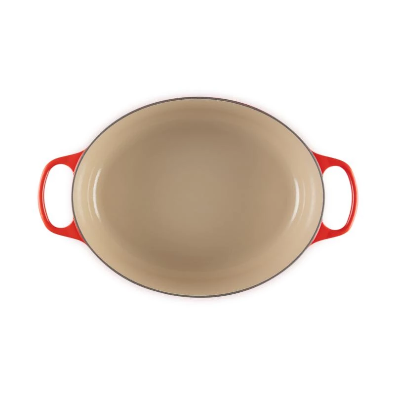 Le Creuset Signature cepešpanna ovāla 35 cm ķiršu sarkana (21178350602430)