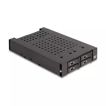 Delock 3.5 Wechselrahmen für 4x M.2 NVMe SSD mit OcuLink SFF-8612 Anschluss (47111)
