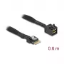 Delock kabelis Mini SAS HD SFF-8643 uz plāns SAS SFF-8654 4i 60 cm