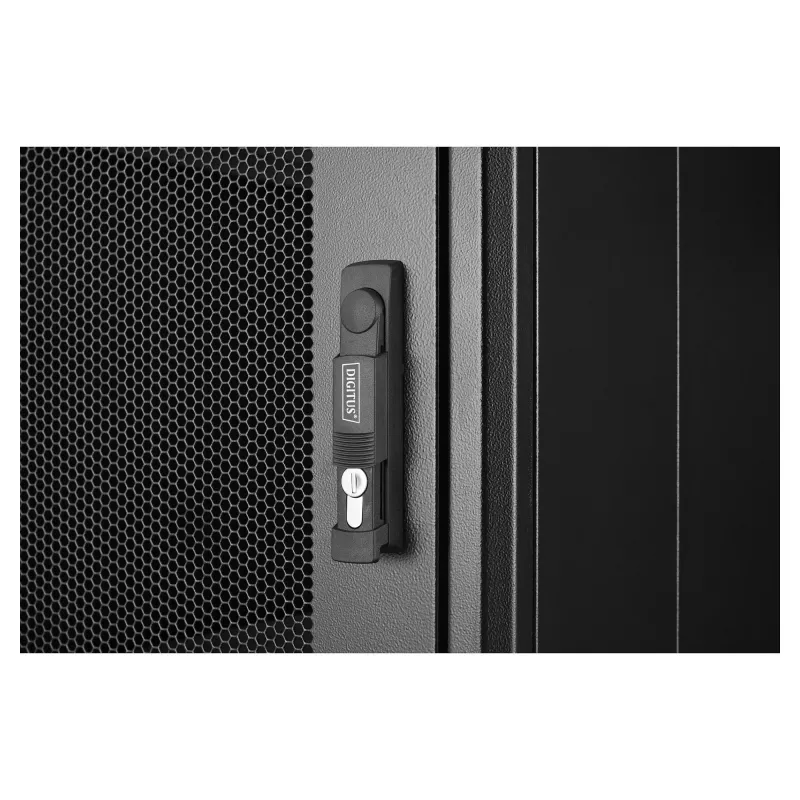 42HE servera skapis Unique Server-N 2053x800x1200mm melns.