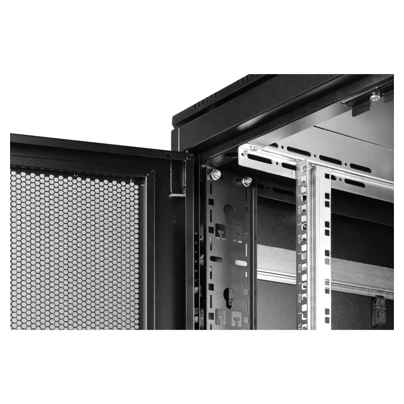 42HE servera skapis Unique Server-N 2053x800x1200mm melns.