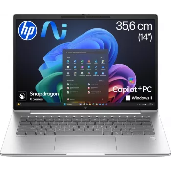 HP ProBook 4 G1q Snapdragon® X X1-26-100 klēpjdators Next Gen AI 35,6 cm (14 inch) (D6JU7ES#ABD)
