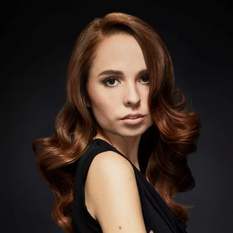 Revamp BR-1350X Progloss Volume & Wave keramiskā karstā birste, melna
